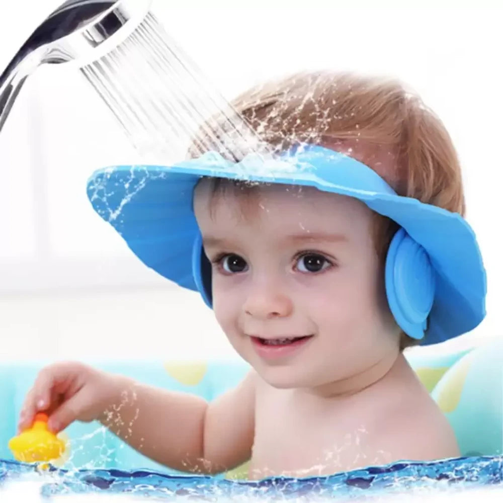 Adjustable Baby Shower Cap for Safe and Easy Bathing