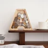 26 Alphabet Animals Coin Money Wooden Piggy Bank For Kids