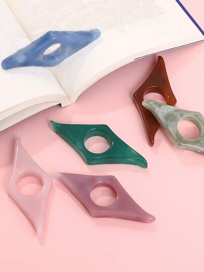 Ergonomic Thumb Jade Page Holder For One-Handed Reading