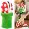 Creative Super Mario Comfy Plant Slippers