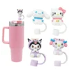 Cute Cartoon Friends Sanrio Straw Cover