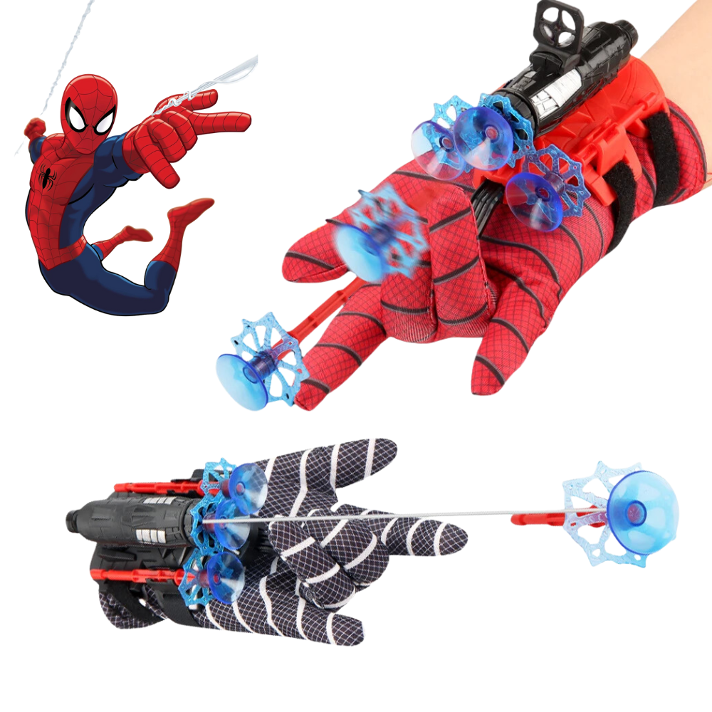 Superman Spiderman Launcher Toy for Web Action Play