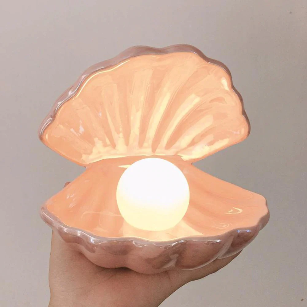 LED Mermaid Fairy Shell Pearl Light - Image 6