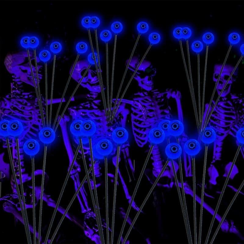 Solar-Powered Scary Eyeball Garden Lights - Image 9