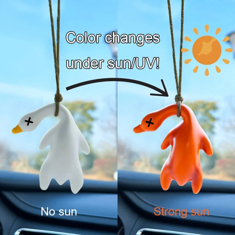 🔥 BUY MORE SAVE MORE 🔥 Funny UV Color Changing Roast Duck Pendant