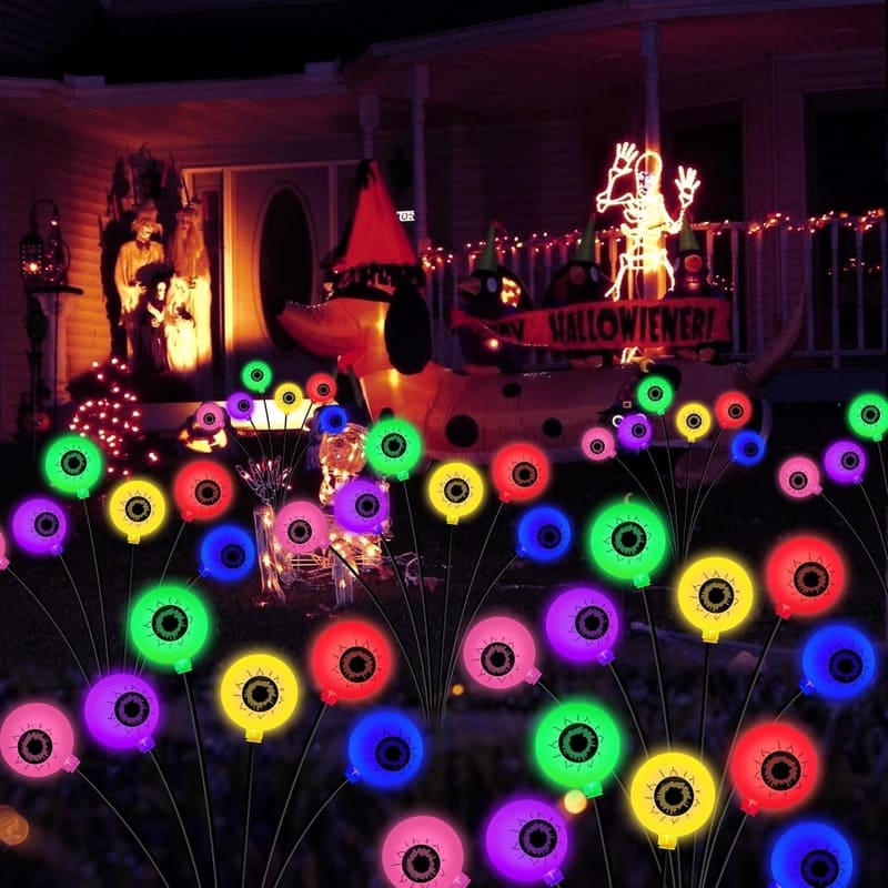 Solar-Powered Scary Eyeball Garden Lights - Image 10