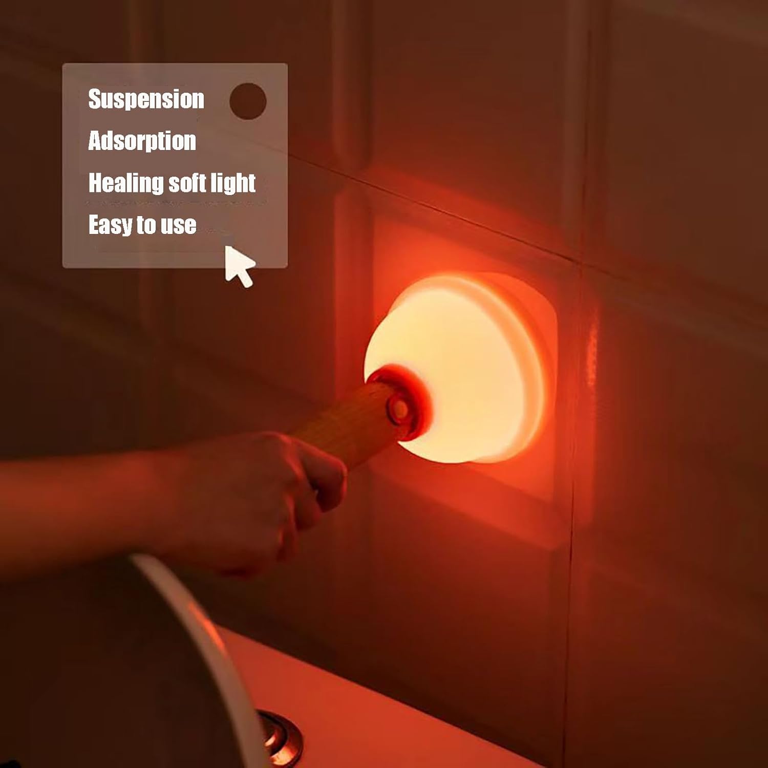 Funny & Creative Toilet Plunger Night Light - Image 7