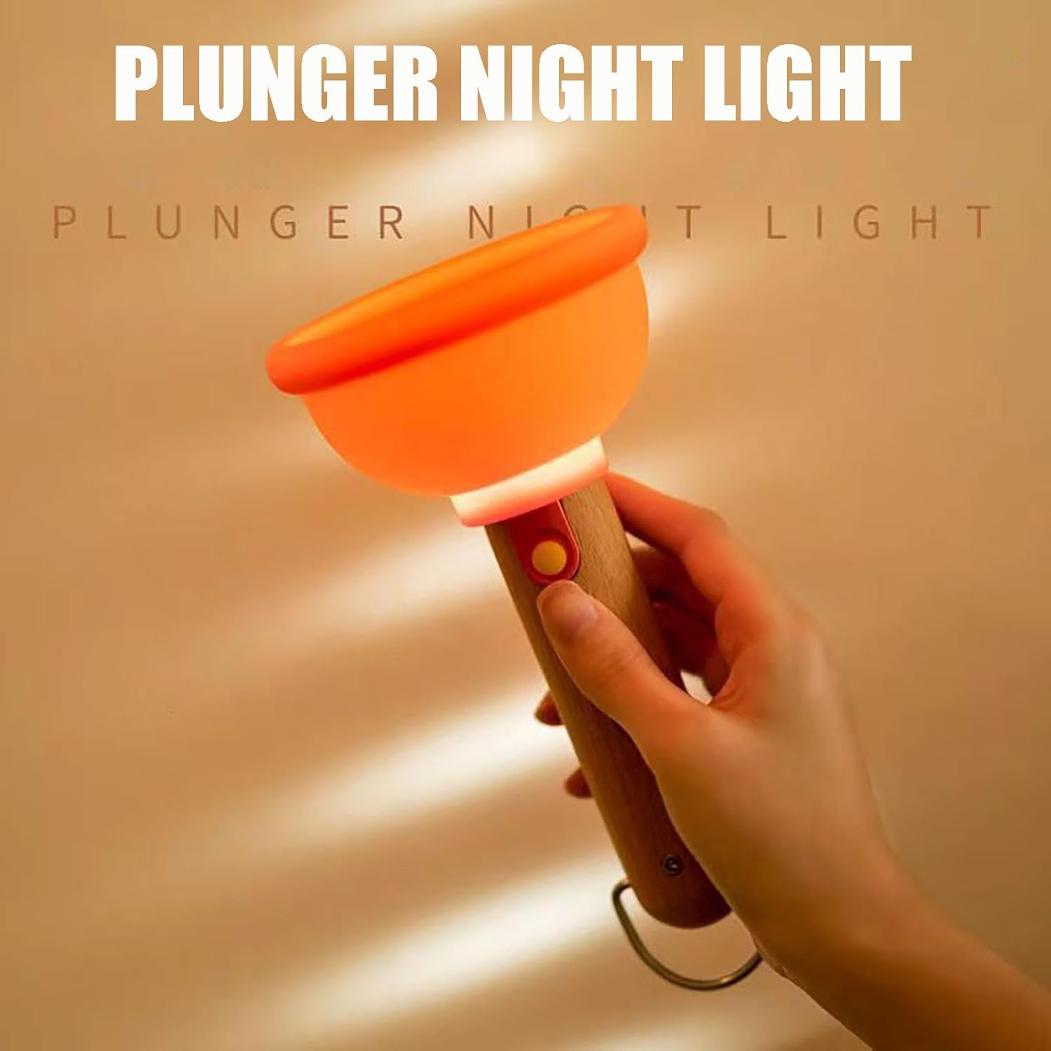 Funny & Creative Toilet Plunger Night Light