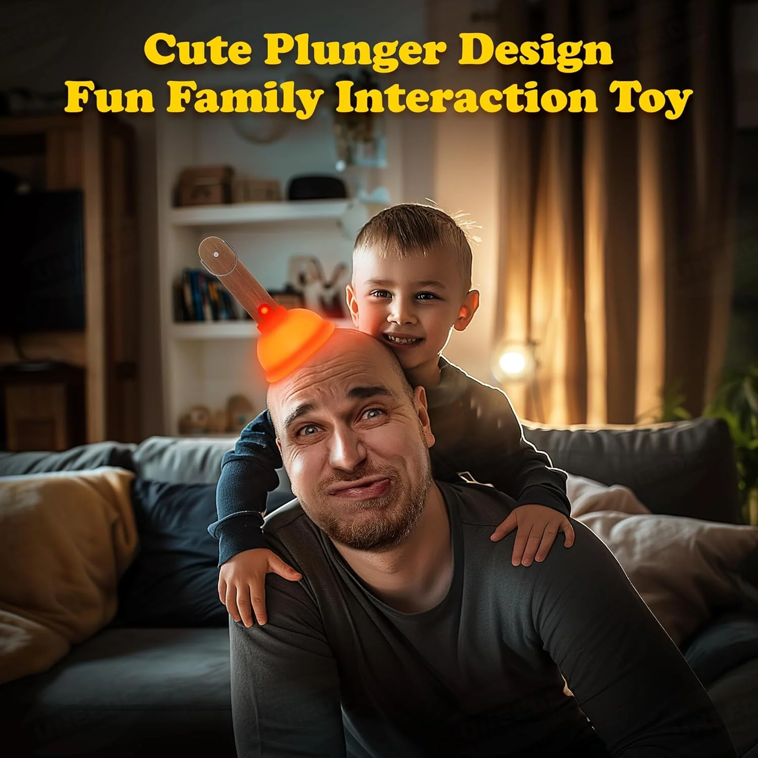 Funny & Creative Toilet Plunger Night Light - Image 4