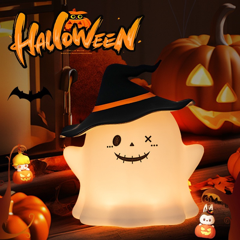 2025 Cute Halloween Spooky Witch Ghost Light