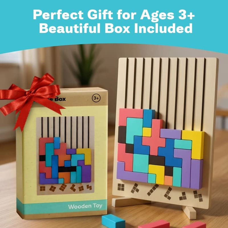 Brain Teaser Wooden Puzzle Board - Image 8