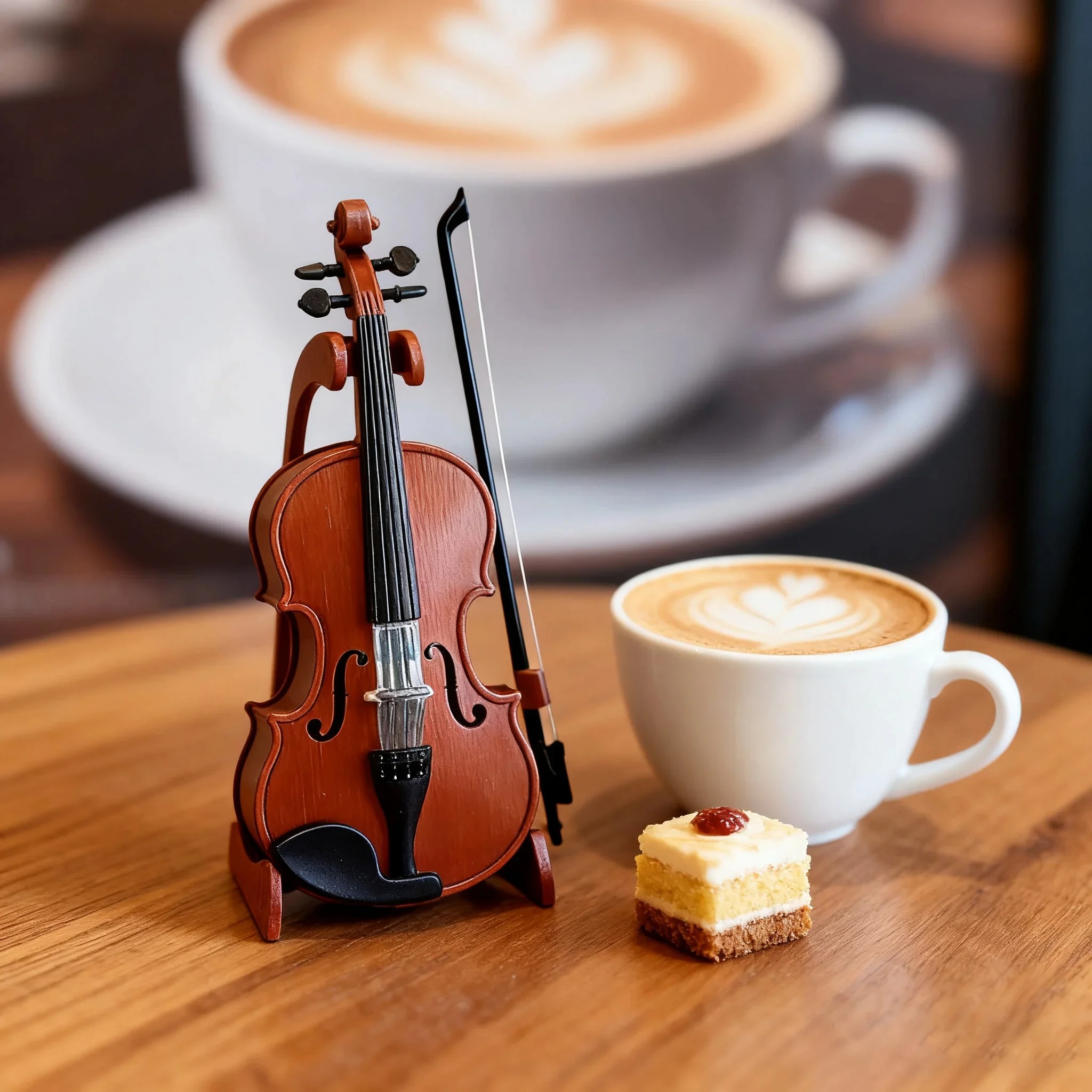 The Tiniest Playable Violin Figurine