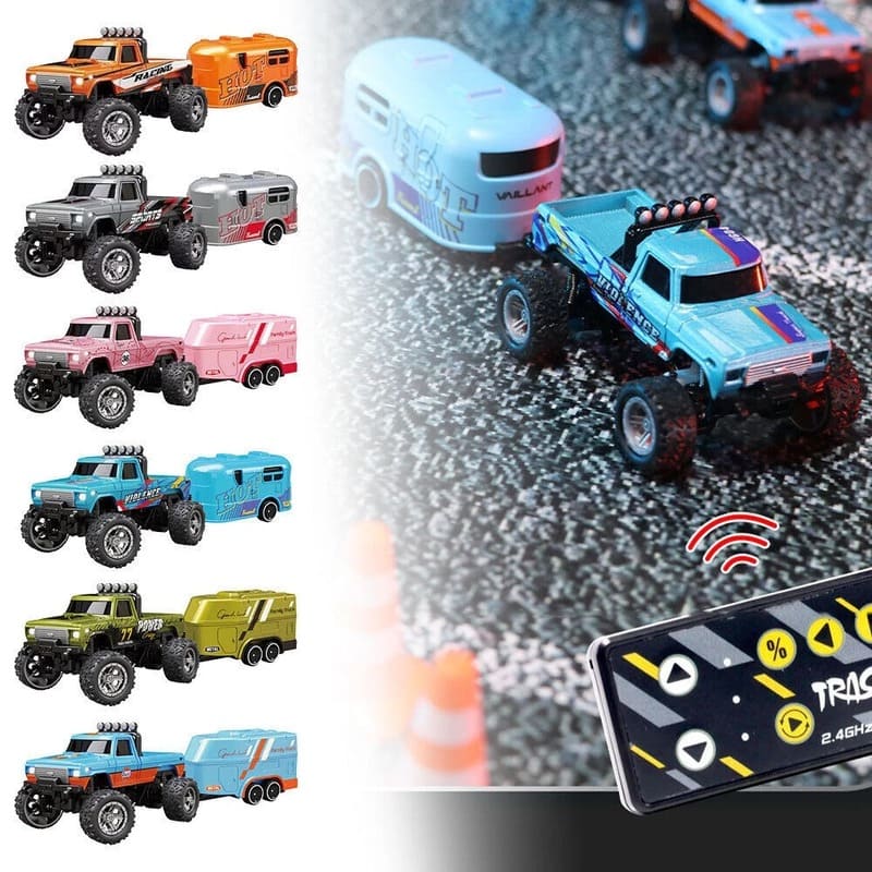 Shock Absorbing Remote Control Mini RC Monster Truck