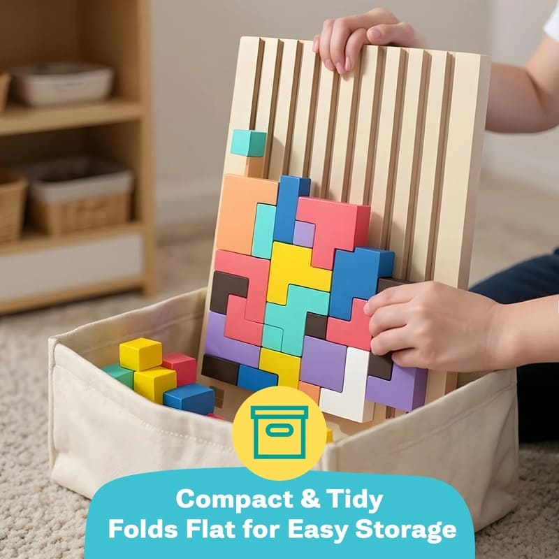 Brain Teaser Wooden Puzzle Board - Image 5