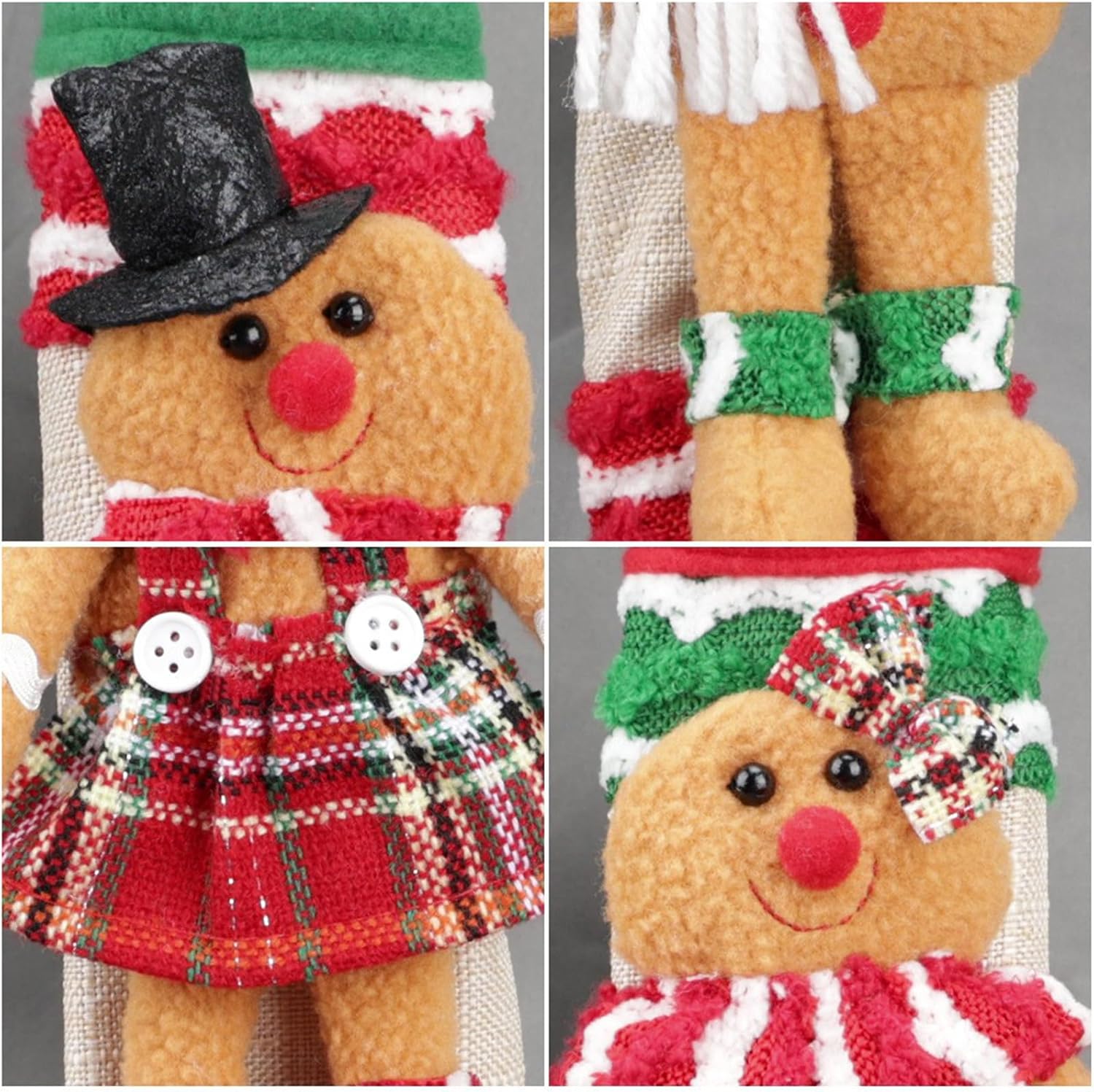 2 PCS Christmas Handle Covers for Fridge, Microwave and Cabinet Door - Image 7