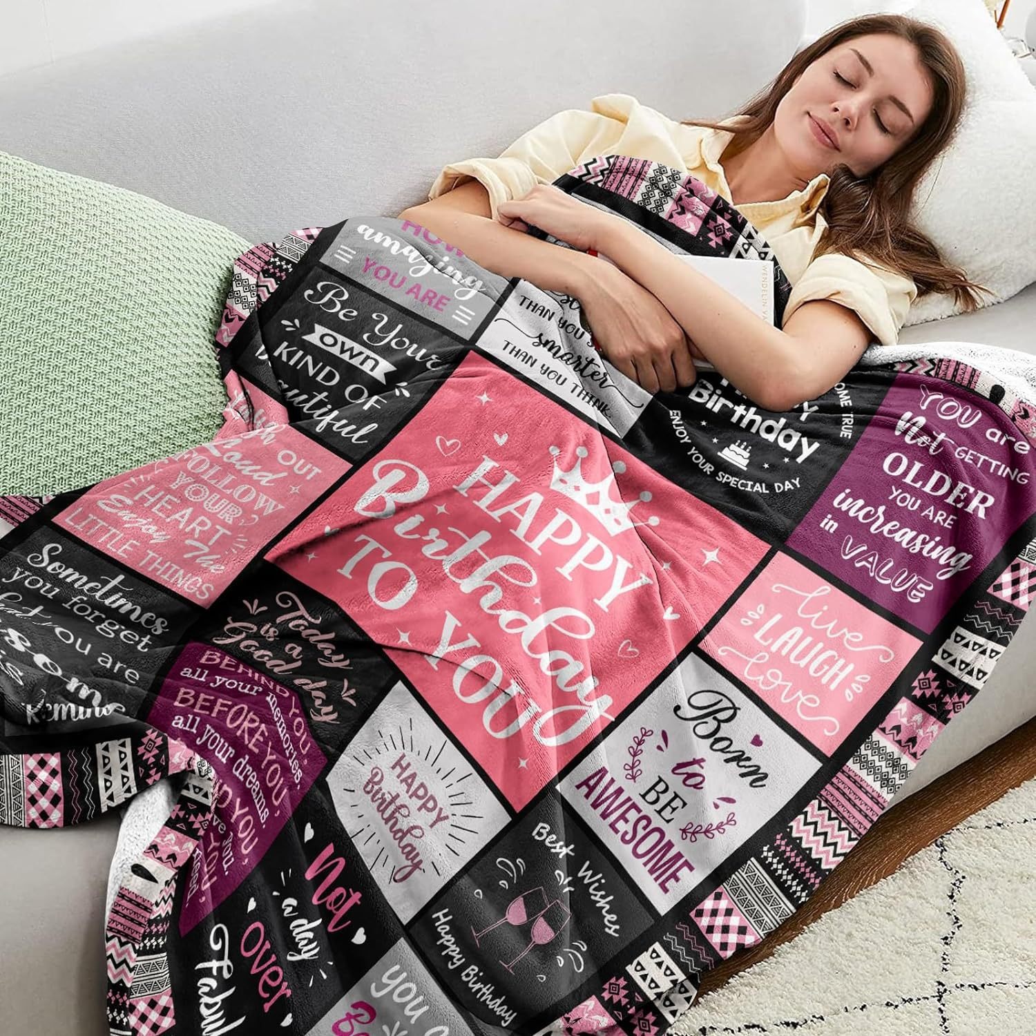 ❤️ Sweet Quotes Blanket: A Gift of Words, Warmth & Heart - Image 6