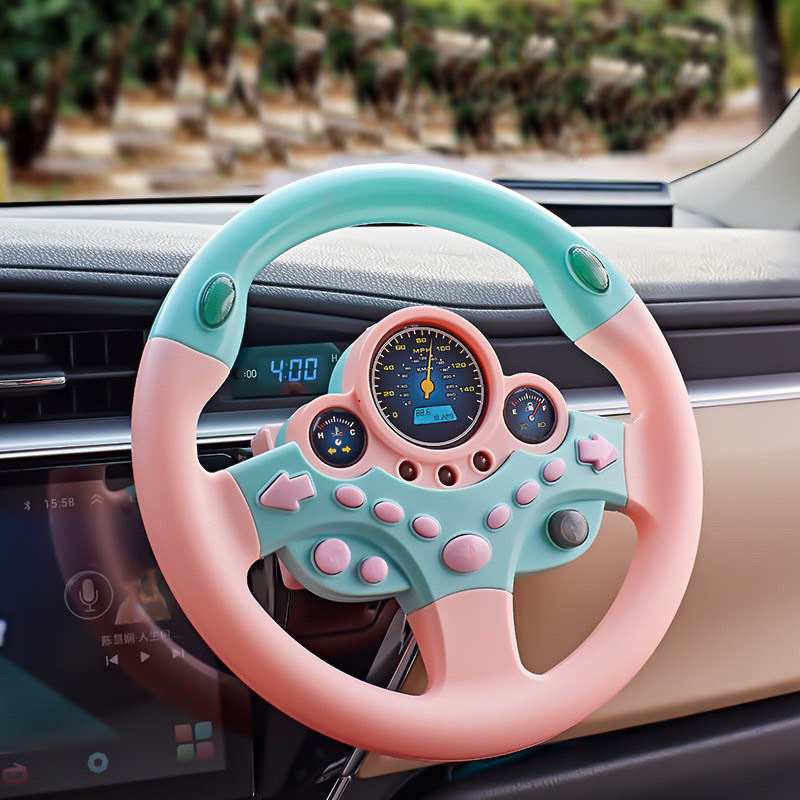 Simulator 360° Rotation Steering Wheel Toy